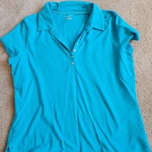 Womens St John's Bay short sleeved polo